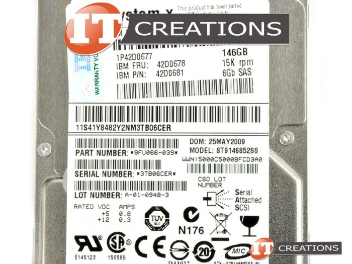 9FU066-039-IBM - Used - IBM / SEAGATE 147GB 15K RPM SAS 2.5 INCH SMALL ... Persela 2025: Cara Hentikan Tren Positif Barito