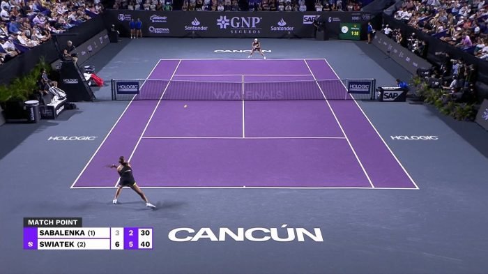 Rekap pertandingan WTA Finals dan performa pemain terbaik